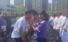 树榜样力量 书健身华章｜辽宁沈北禾丰女足走进沈阳朝阳一校沈北分校